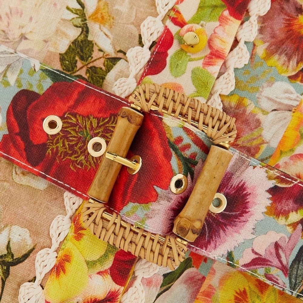 ZIMMERMANN Wonderland Floral-Printed Linen Shirt Dress - Picture 12 of 12